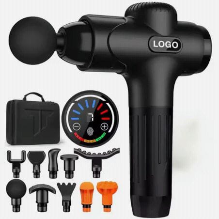 Massager Machine Massage Gun FuLL Body Deep Tissue Massage Gun Body Massager Powerfull Muscle Relaxer For Men And WOmen Therapy gun with multiple head Fortable rechargeable pain relief MASSAGEd
