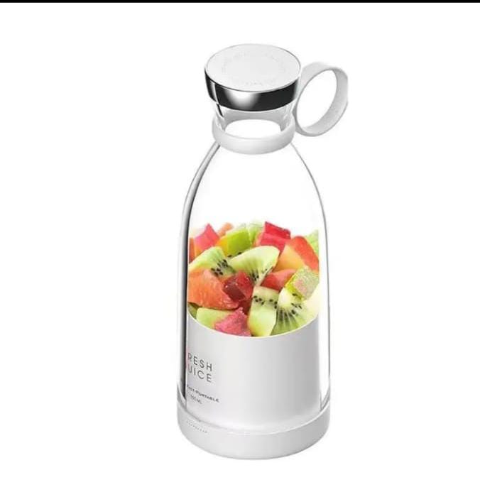 New Portable Electric Bottle Juicer For Shakes And Smoothies - Mini Fast Portable Juicer Blender USB Rechargeable - Wireless Bottle for TravelinG Multifunctional Juice Maker Machine With Six Blades for Blending BY POCKET FANCY STORE